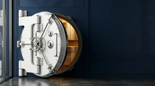Représentation symbolique de la sécurité financière et de la garantie du capital en assurance vie