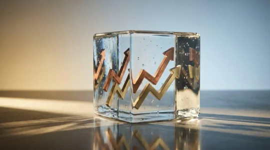 Concept visuel illustrant le mirage du gain facile dans le trading financier